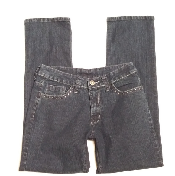 V.S.K. Dark Wash Denim Jeans - Picture 6 of 7